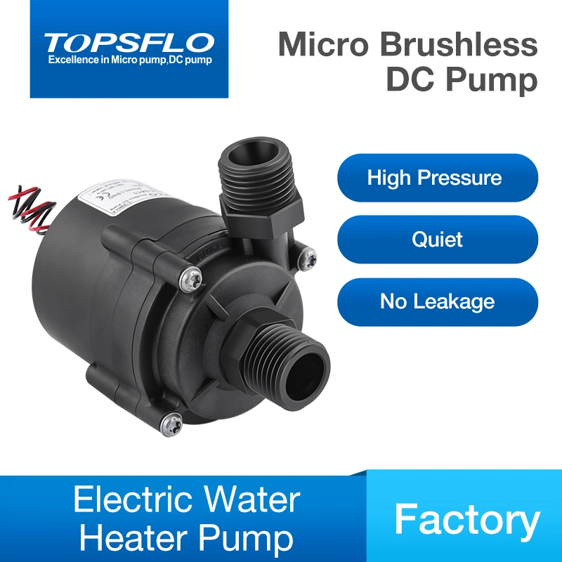 Topsflo High-End Brushless DC Zentrifugalpumpe, Kühlkreislaufpumpe DC Wasserpumpe Hersteller