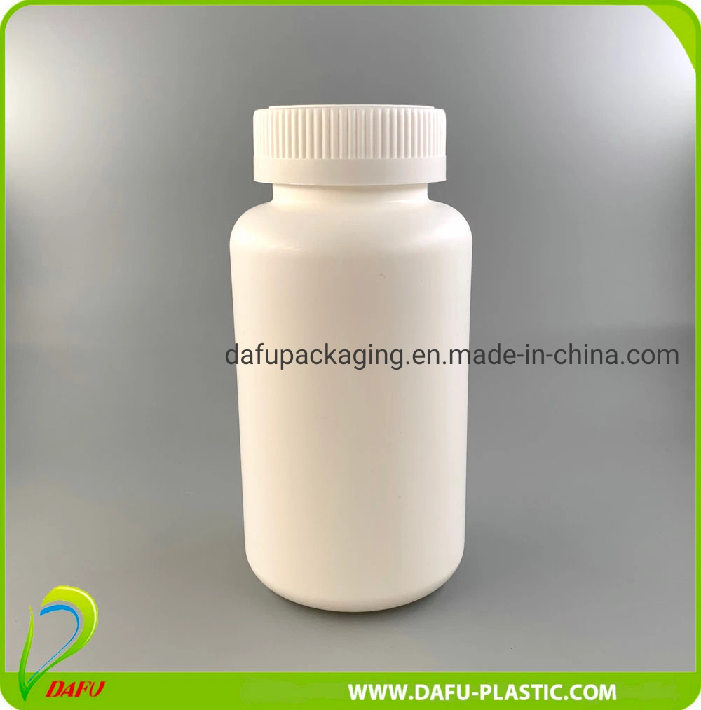 Pharmaceutical Capsule Tablets Packaging HDPE Natural Health Supplement Plastic Bottle with Cap