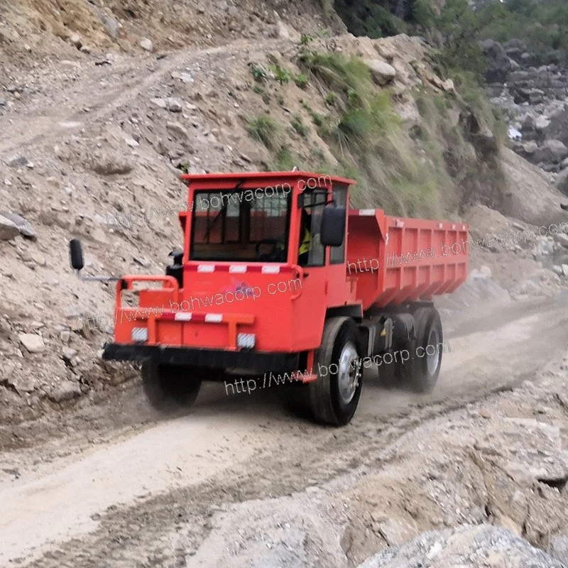 Underground Mining Dumper/Dump Loader/Tipper Truck with Capacity 6 Tons