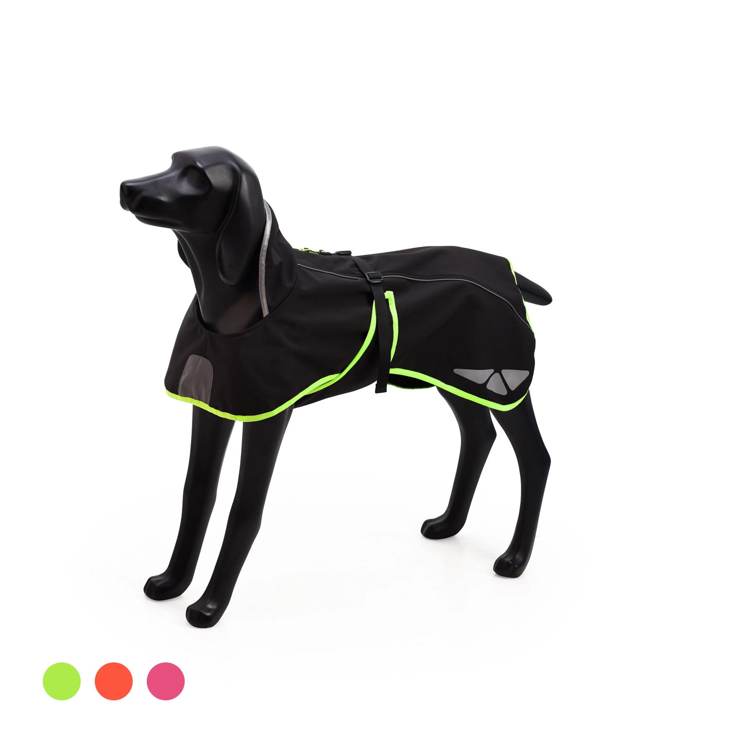 PU impermeable ropa al por mayor ropa de mascota perro Fleece Coat Pet Producto con tres colores