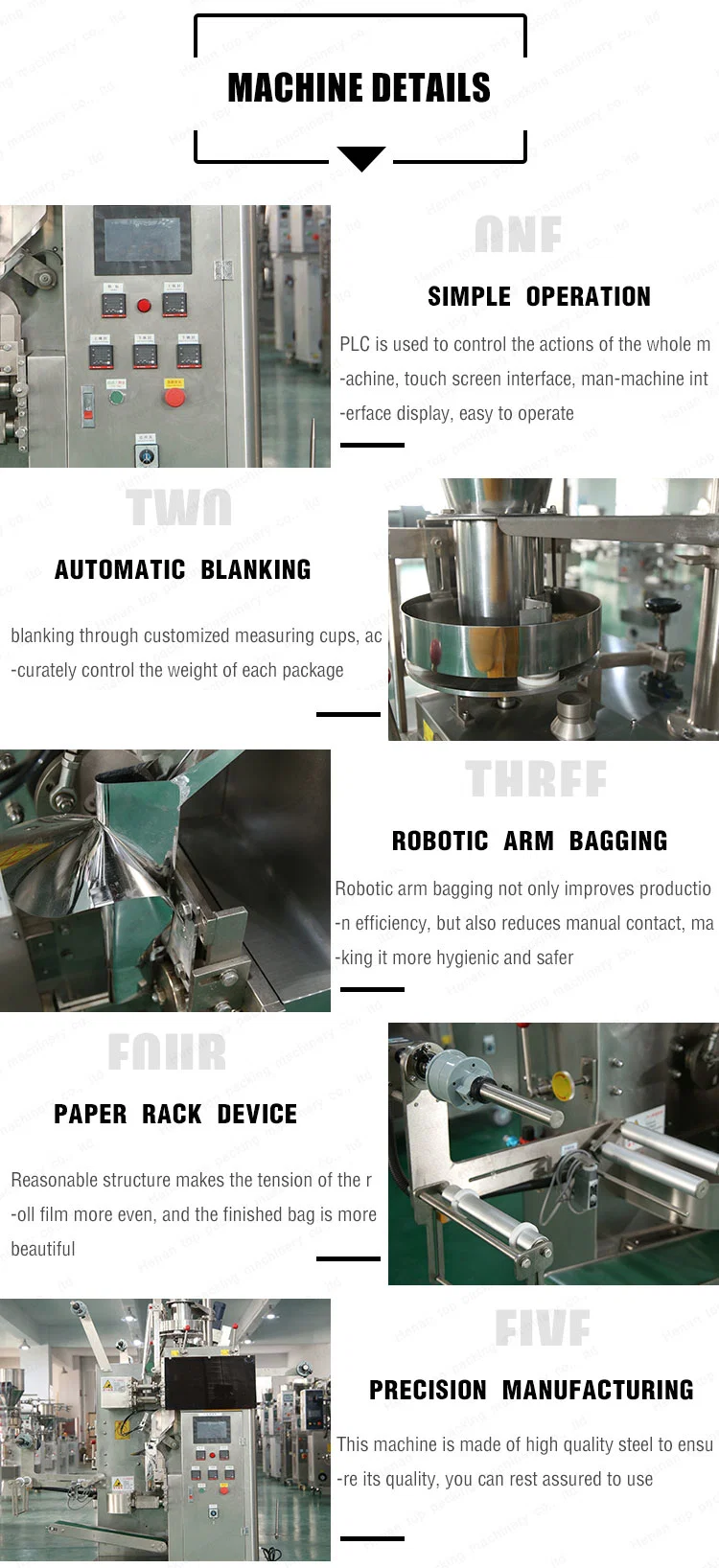 Automatic Inside and Outer Tea Bag Tea Leaf Green Tea Packaging/Packing Machine