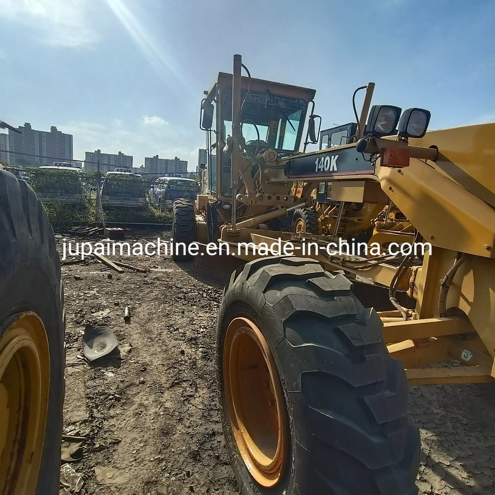 Used Wheeled Grader Construction Machinery Road 140K Motor Grader Construction Equipment