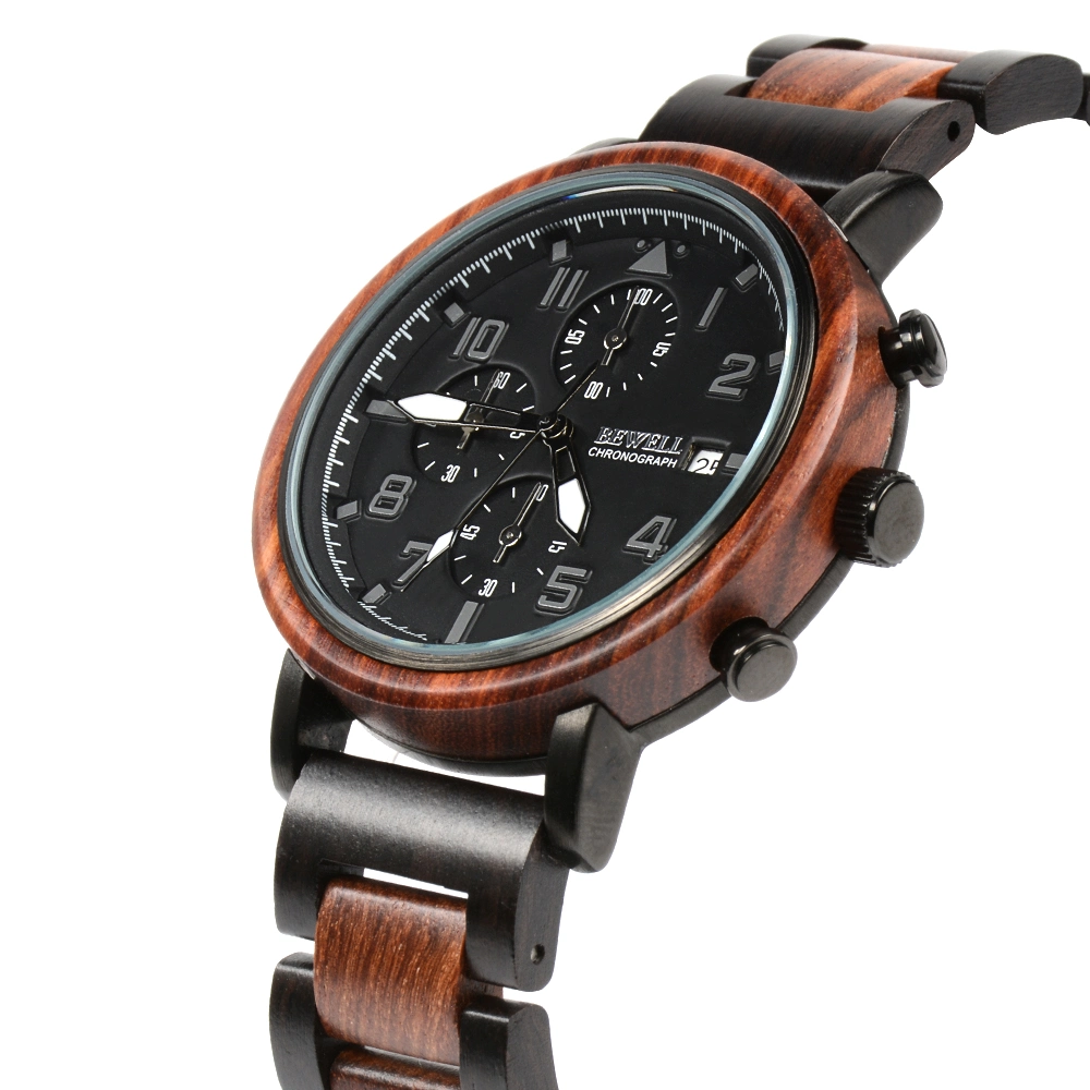 Japan Movement Quartz Watches High quality/High cost performance  Wooden Wristwatches 3ATM Watch Mens