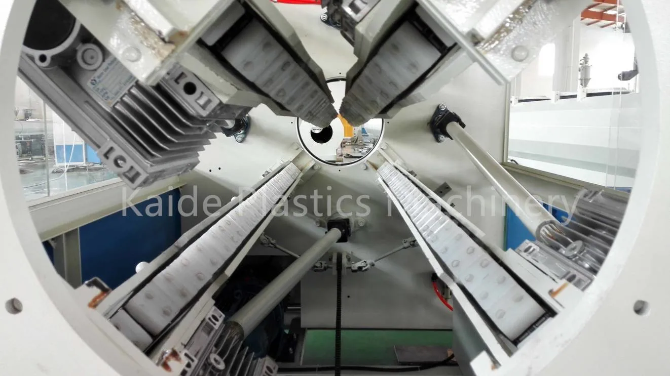 Good Quality HDPE Pipe Production Line / PE Plastic Pipe Extruder Machine