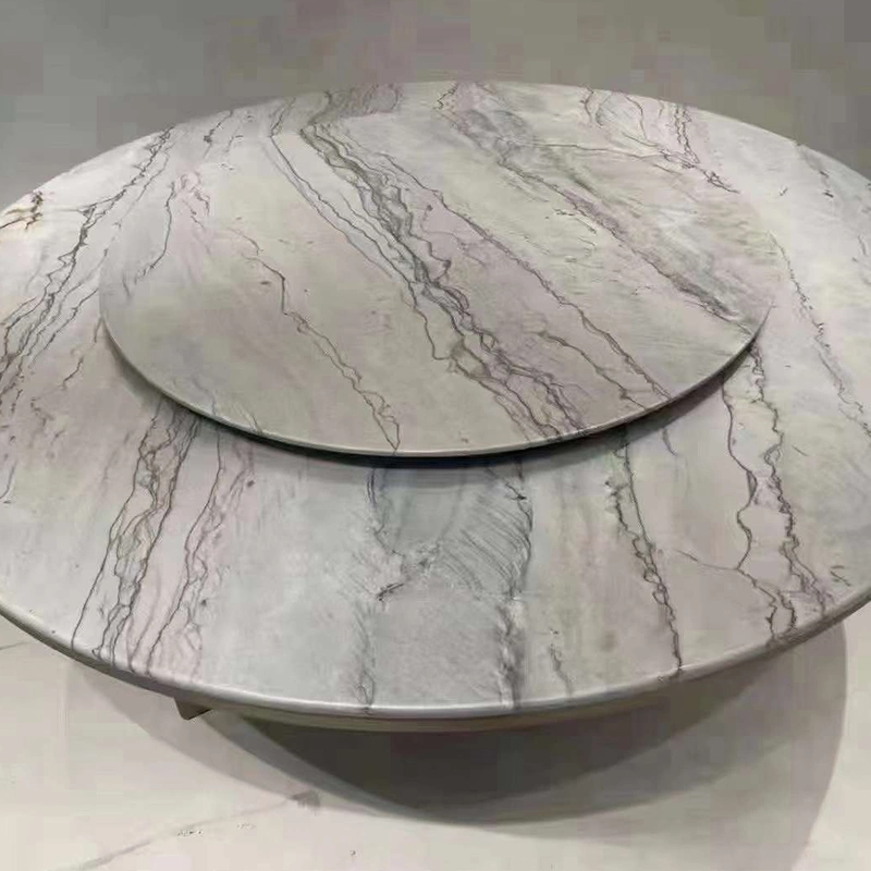 Super Quartzite Gris mármol Contétop/losas/Mesa/baldosas de pared/Pisos decoración de Hotel Precio