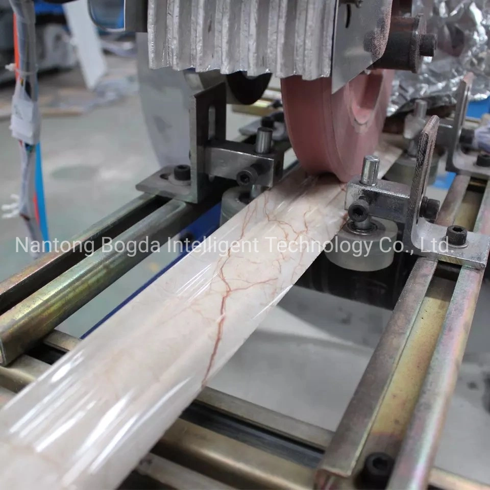 Bogda Plastic PVC Artificial Marble Stone Board Sheet Profile Extrusion Production Line