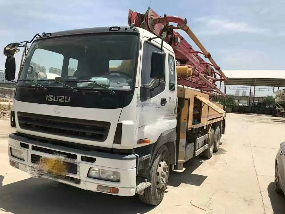 Putzmeister Concrete Pump Truck 38 mètres équipement lourd