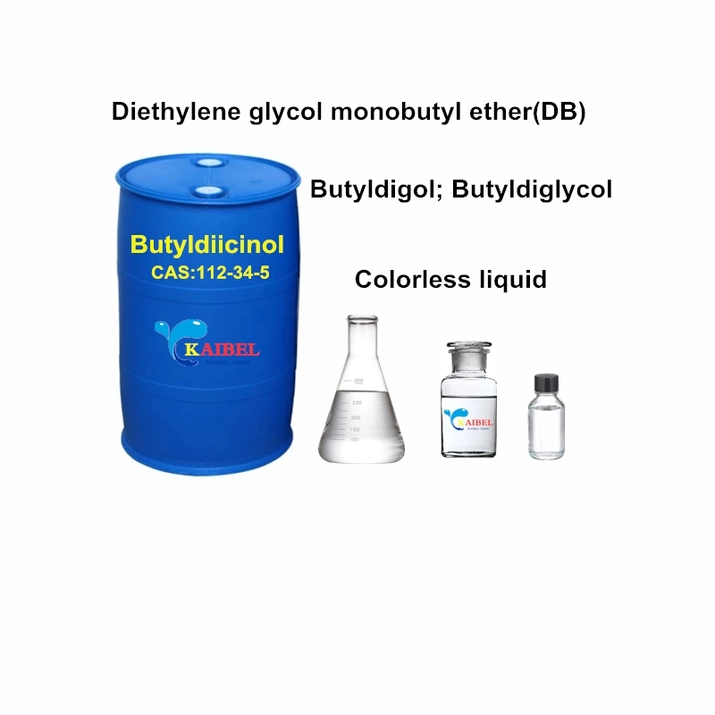 Disolvente químico de alta pureza Butyldiglicol/Dietilenglicol éter monobutílico CAS 112-34-5