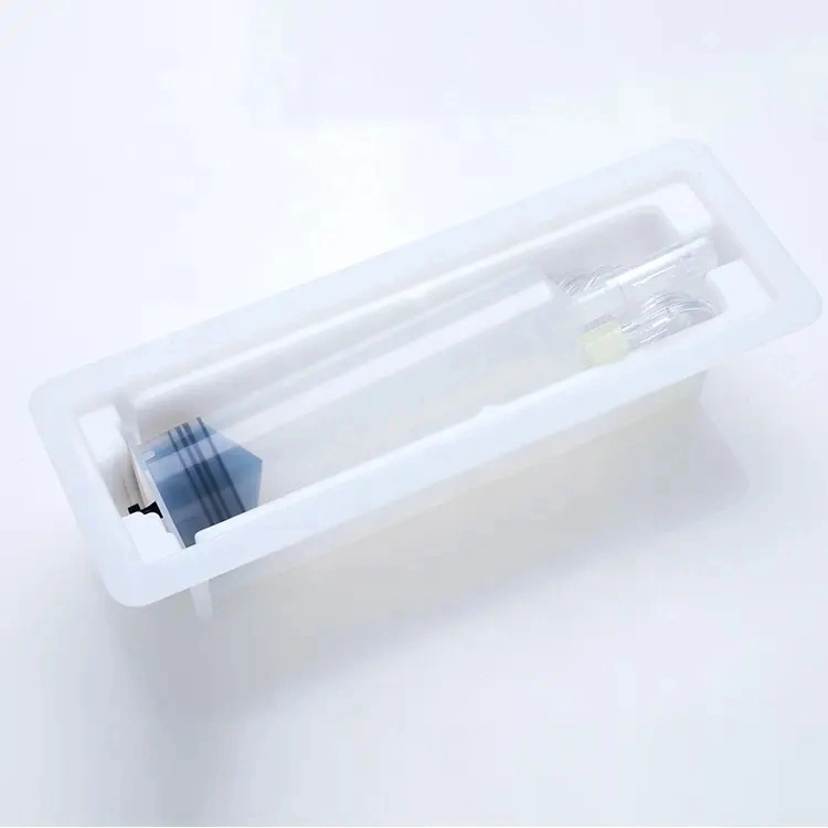 Hot Sell CT MRI DSA Scan Quick Fill Straw Tube, Scanner X-ray Contrast Media J Straw für Hochdruck-Spritze Quick Fill Tube