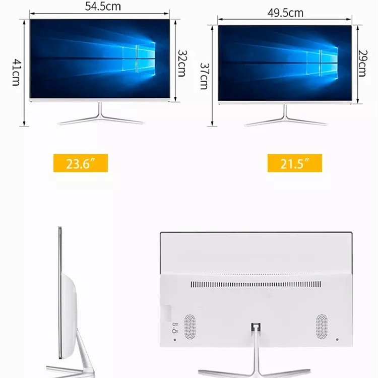 Wholesale/Supplier OEM ODM 21.5 24inch Bulk Portable Computer All in One PC Monitors Desktop Monitor