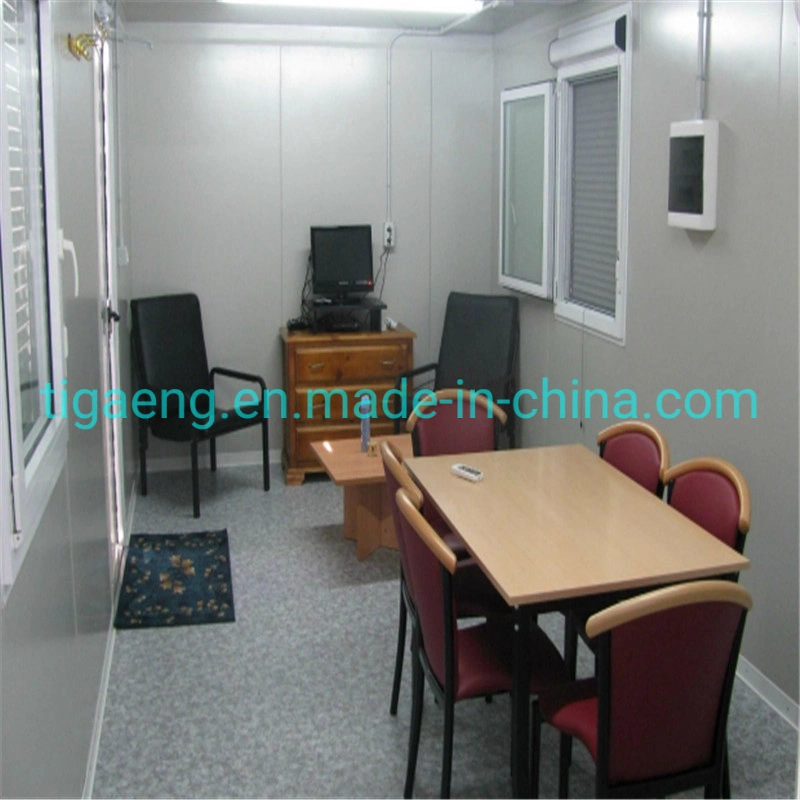 20FT 40FT China Cheap Modular Temporary Mobile Living Home Flat Pack Prefabricated Container Office