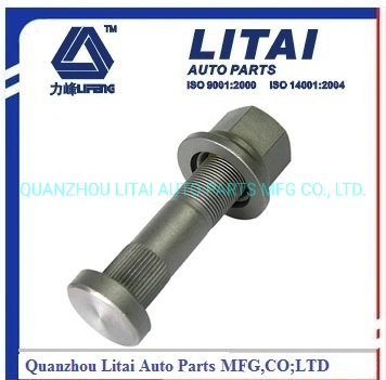 Quality Grade 10.9 Wheel Hub Bolt Front New Head for Mercedes-Benz Truck