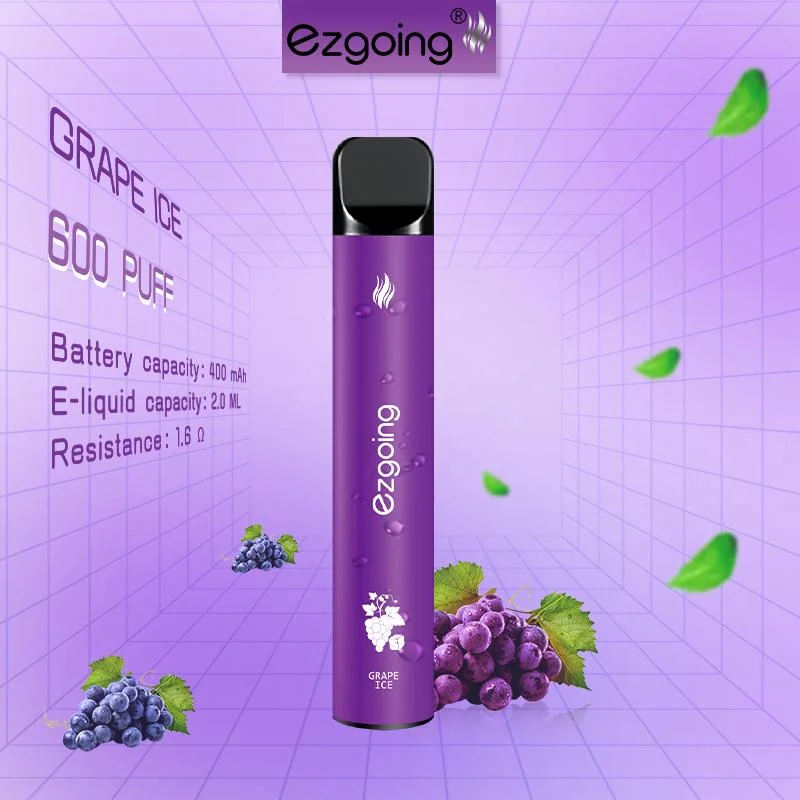 Ezgoing 600 bouffées Vente en gros E cigarette jetable en stock