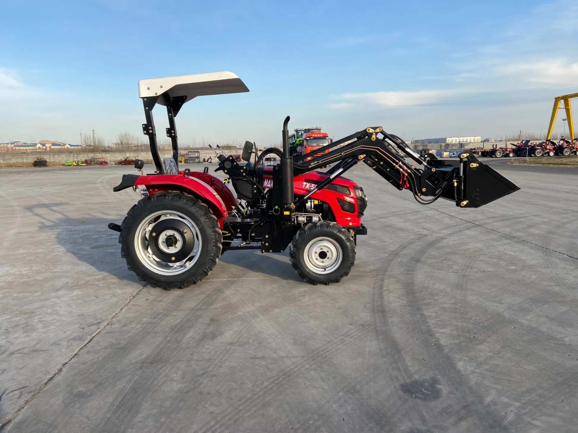 Chinese Ltmg Micro Agricultural Tractores 50 HP 4WD Farm Tractor