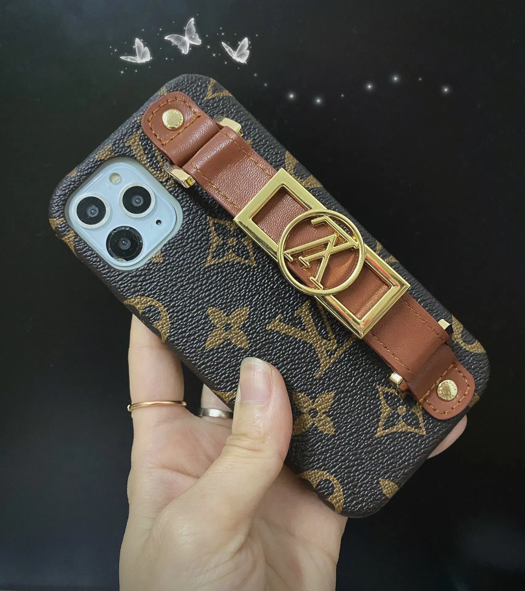 Luxury Phone Case for Phone 13 12 11 Promax Designer Phone Cover for Apple PU Leather Phone Bags