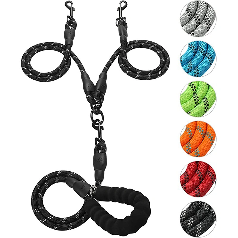 Nylon Weave Tactical Dog Training Elastic Refective Pet Product Accessories