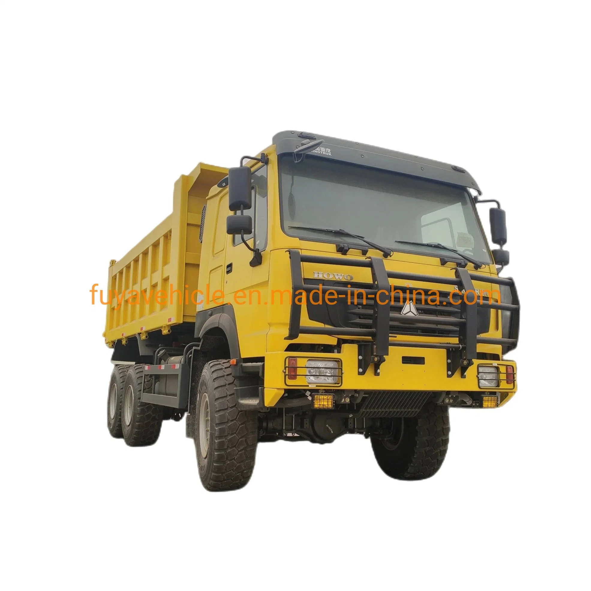 Heavy Manual 20m3 HOWO 20ton-25ton 6X6 off Road Mining Truck