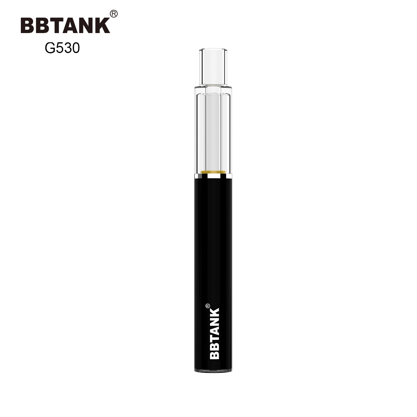 Bbtank All-Glass Disposable/Chargeable Vape Pen Designed for Pure Taste Live Resin Vape Hhc Vape Pen Wholesale/Supplier Price