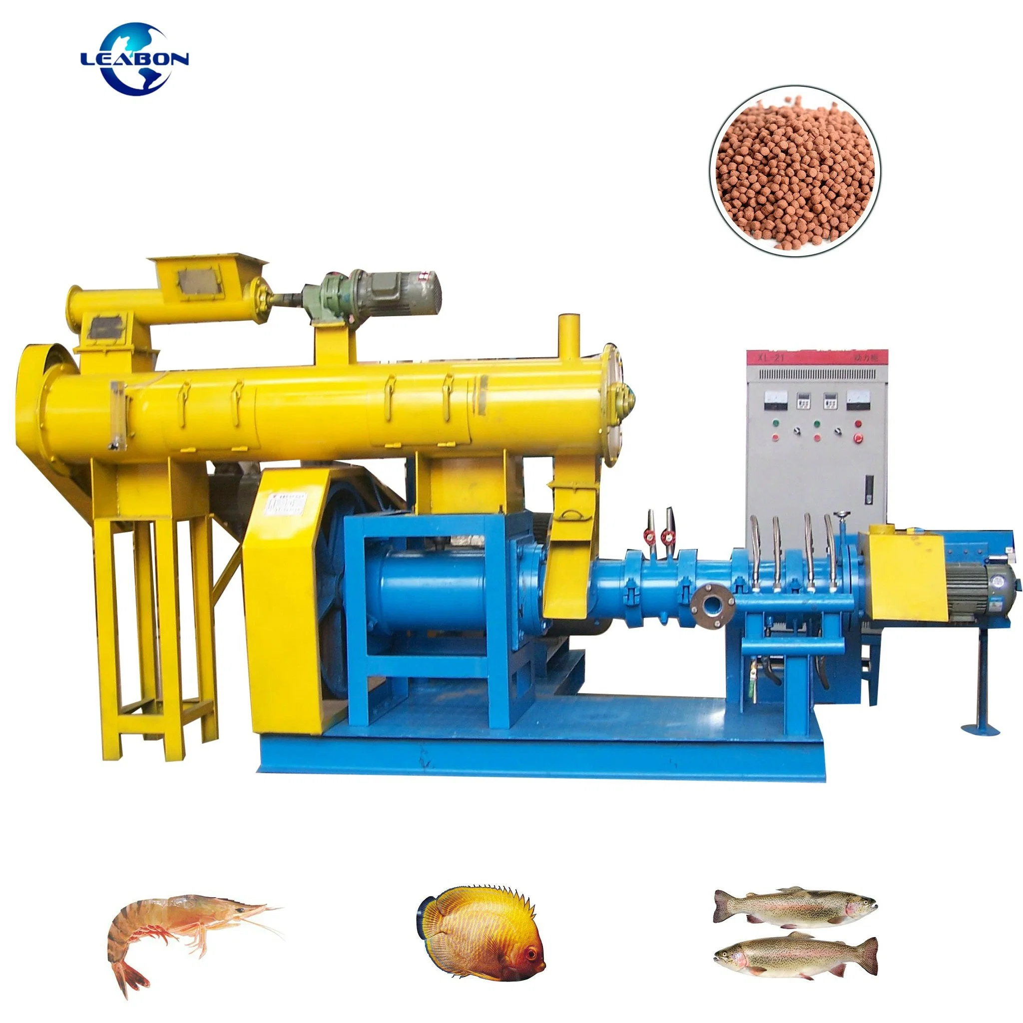 Mini Wet Type Screw Floating Catfish Feed Mill Pet Dog Feed Extruder Machine Price