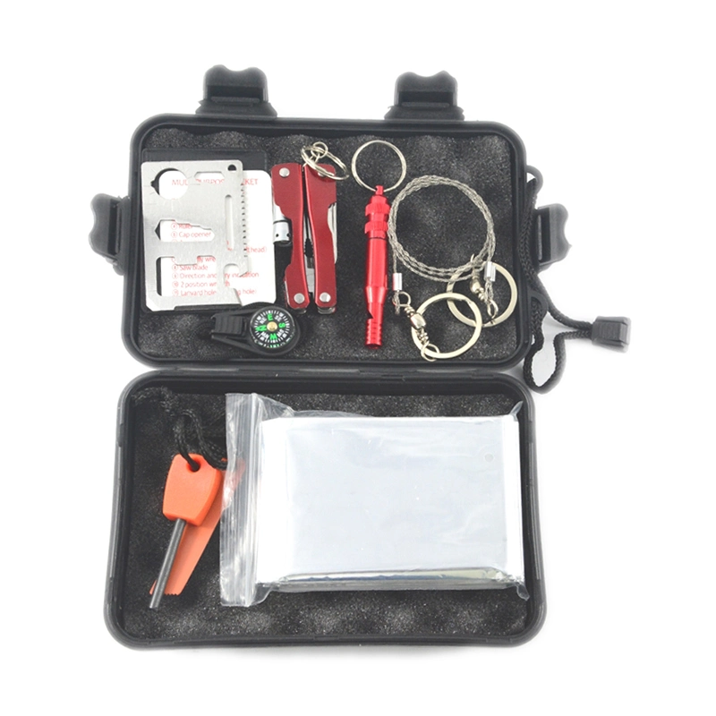 Outdoor Emergency First Aid Survival Kit 8-1 Camping Kit