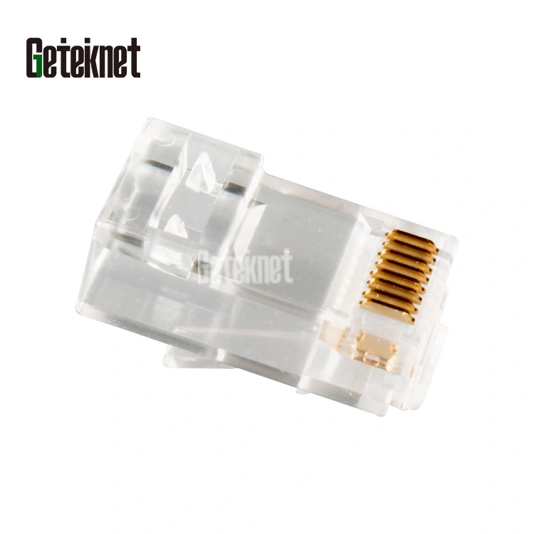 Gcabling RJ45 Connector Plug Unshield 23AWG RJ45 Connector Panduit CAT6 RJ45 Connector