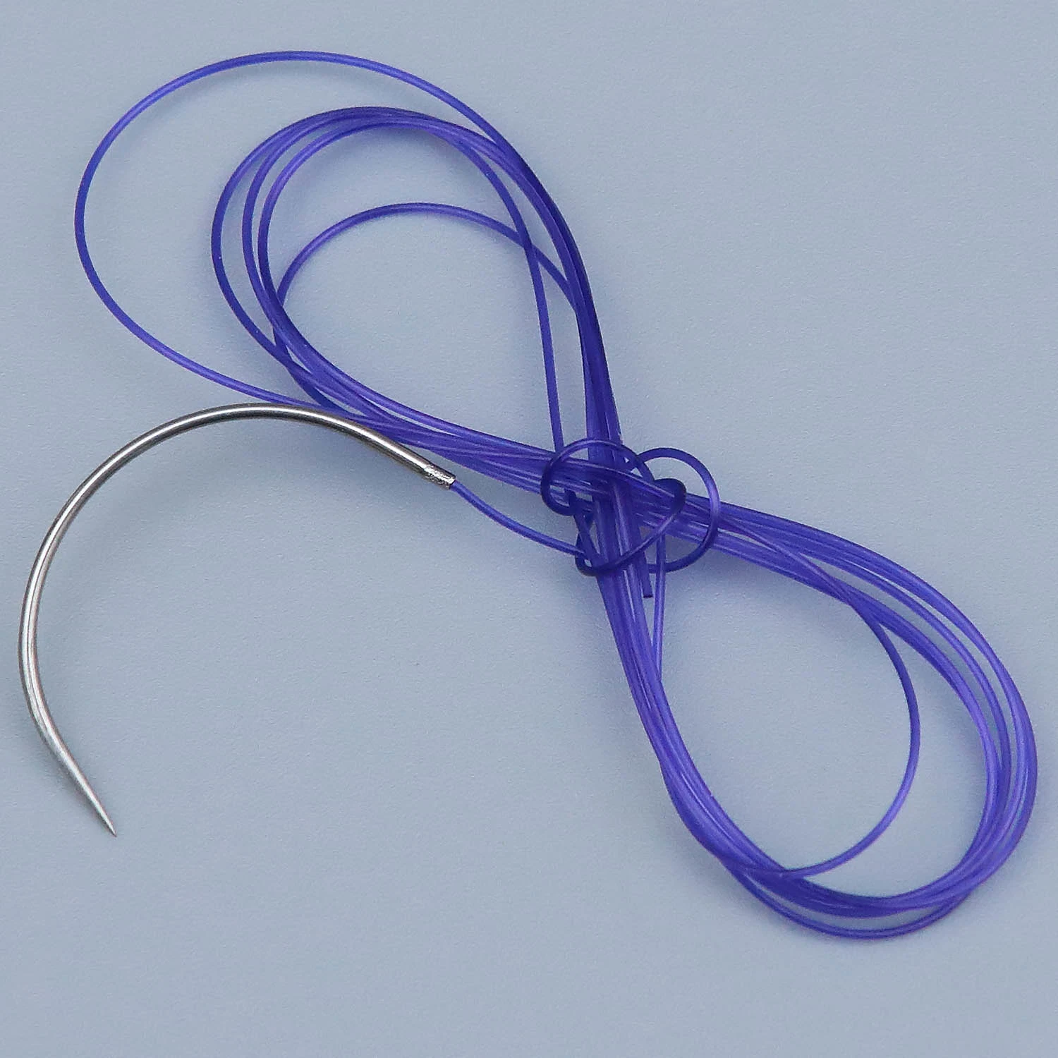 Medical Products Disposable Surgical Suture with Needle Loop Round