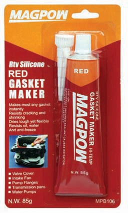 Magpow Mpb106 85g/Set Red Color High Grade Acetic Silicone Sealant Gasket Maker for Auto