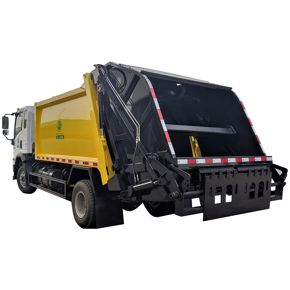 2022 New 4X2 8cbm Waste Bins Compactor Garbage Truck Compression Garbage Vehicle