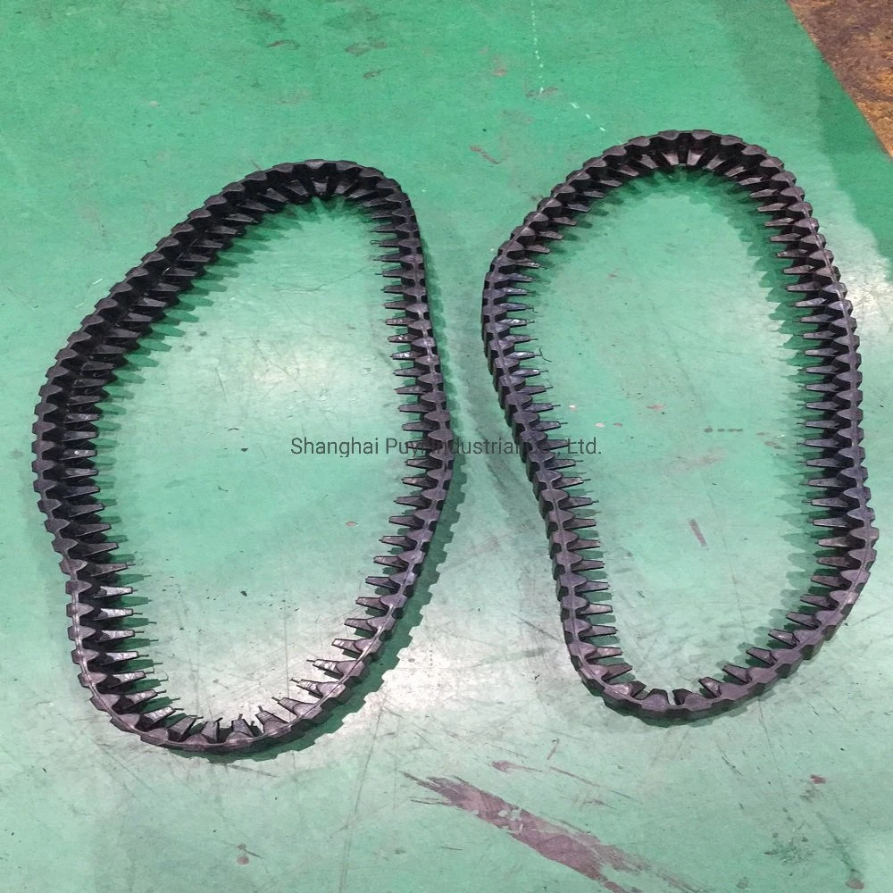 Hot New Products Small Rubber Track/Rubber Crawler 75*30*68