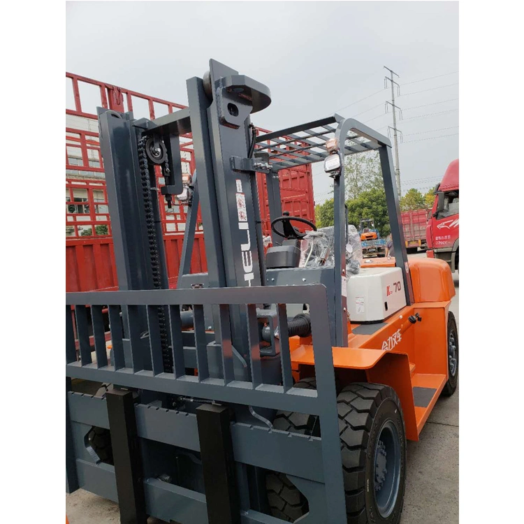 Automatic Transmission Forklift Cpcd70 7 Ton Hydraulic Diesel Forklift