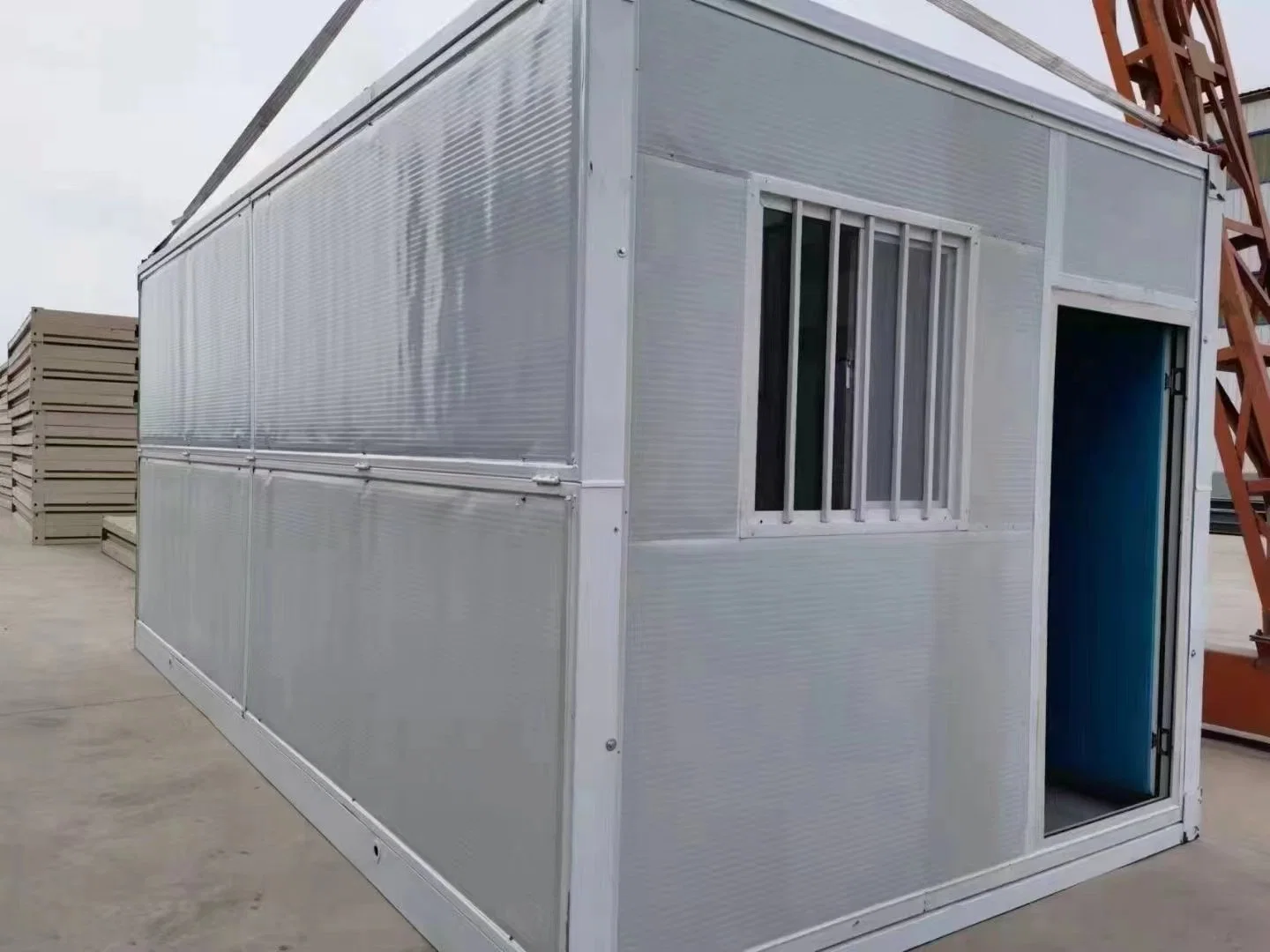 Anti-Wind, Anti-Erdbeben, Villa Dxh Standard Verpackung Falzen Prefab Container Häuser
