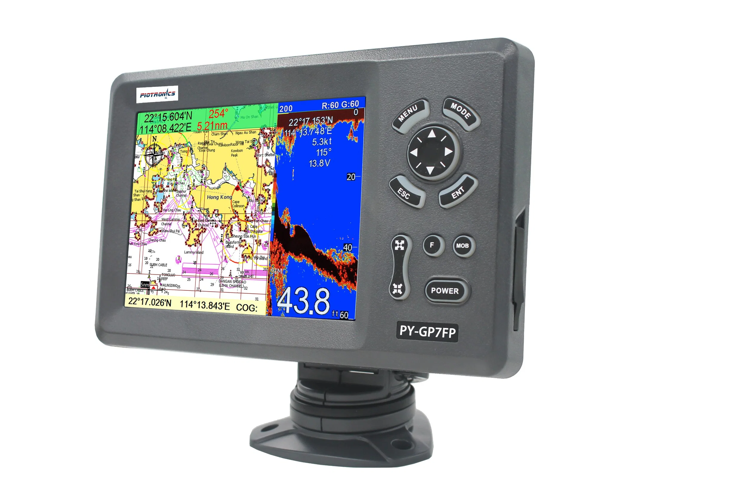 Chartplotter GPS 7 pulgadas/Fish Finder