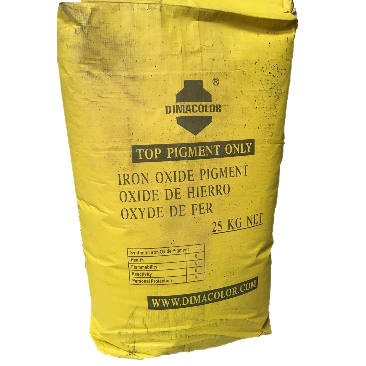 Óxido de hierro amarillo 4920 (pigmento amarillo 42) Cemento plástico de revestimiento de pintura
