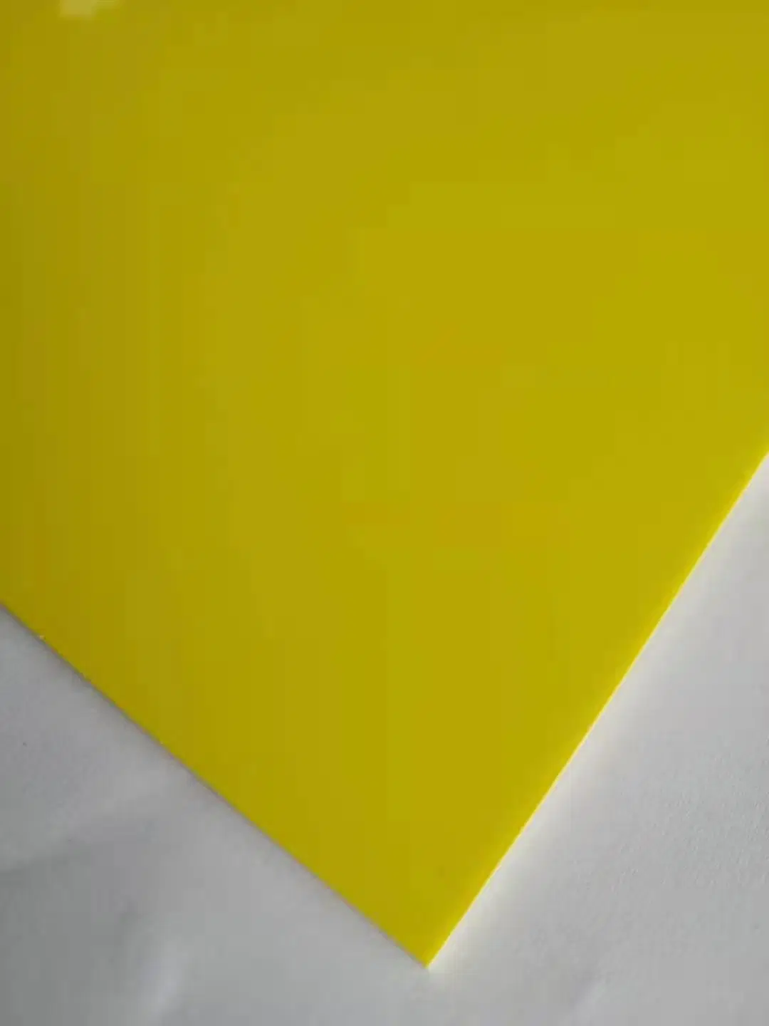 Laser Engraving High Density Yellow Acrylic ABS Plastic Sheet