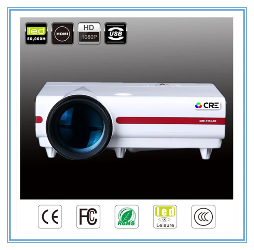 1080P Office Use USB VGA Digital Projector