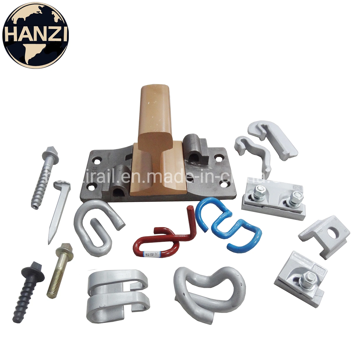 Hot Selling Pandrol E2055 Rail Clip for Railway Fastener System