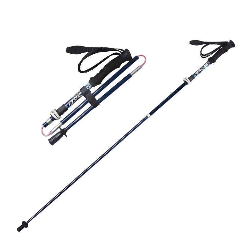 Telescopic Stick Nordic Aluminium Cross Country Carbon Pole Light Stick Plastic Tent Pole Light