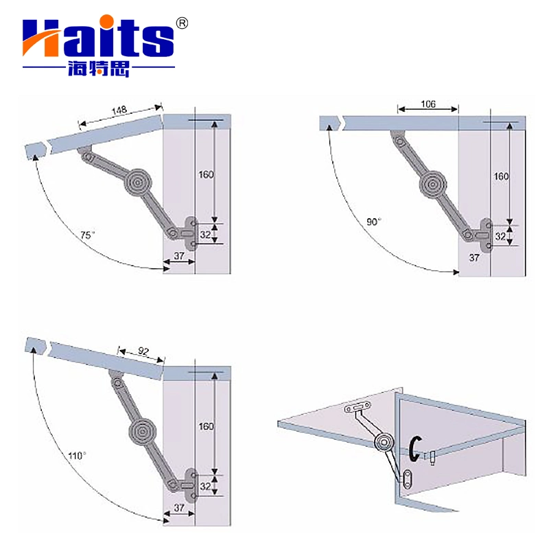 Cabinet Support Zinc Alloy Customized Services Kitchen Hardware Furniture Hardware Fitting