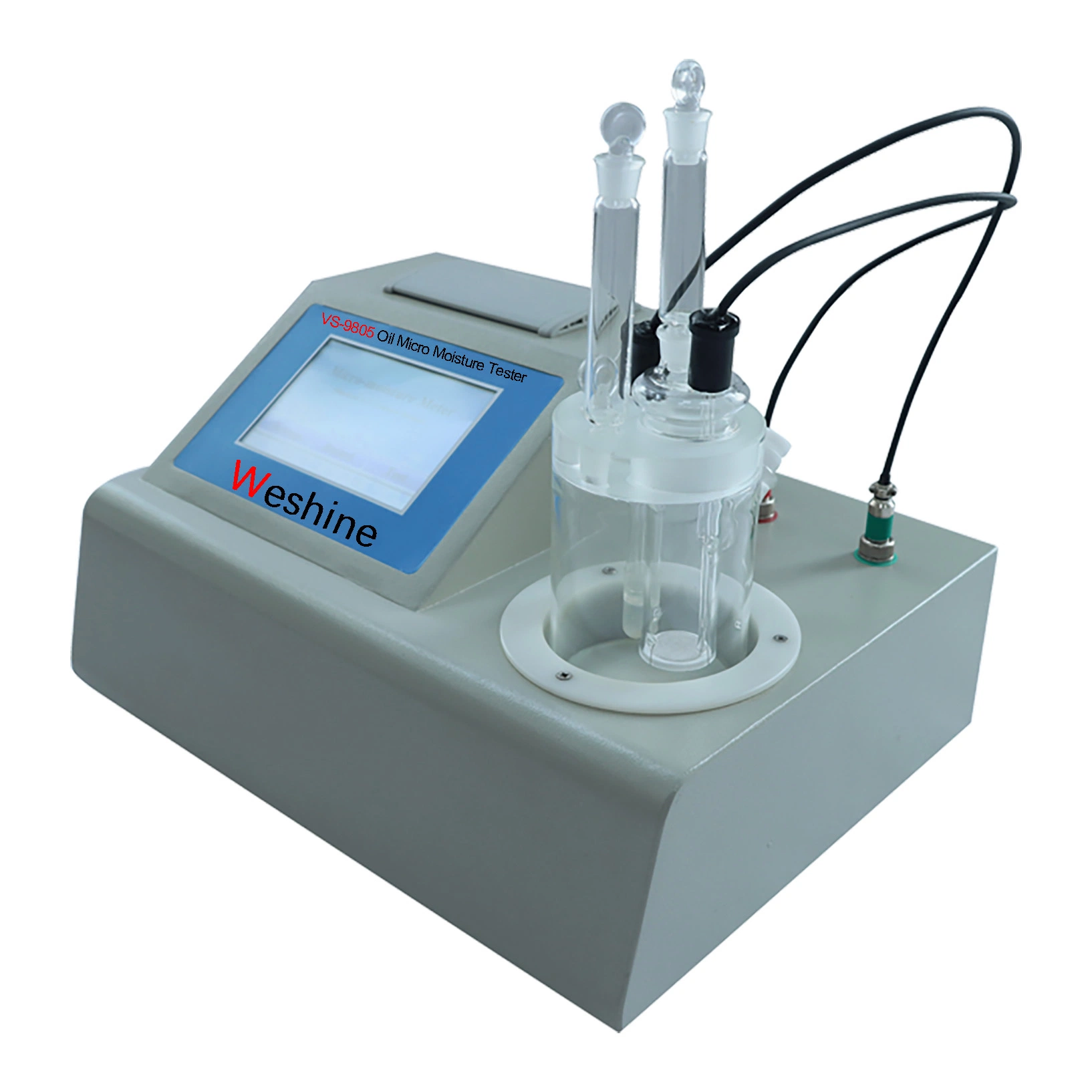 Analisador de traço automático de Karl Fischer determinação de teor de umidade tester analisador de água no óleo de transformadores