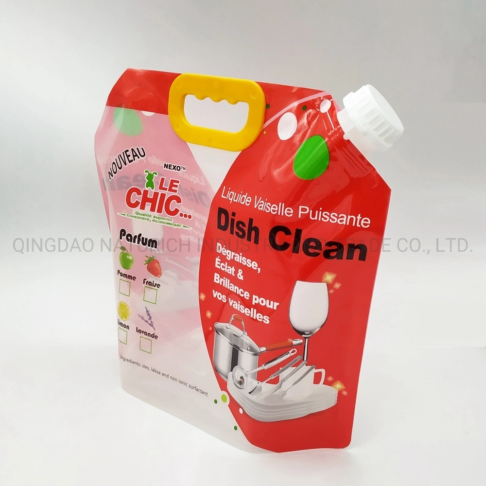 OEM Wholesale/Supplier Washing Liquid Plastic Bags Packaging Laundry Detergent