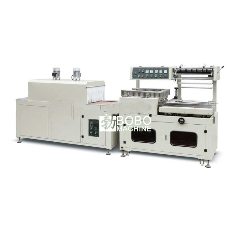 Automatic Film Shrink Wrapping Machine Heat Tunnel Tube Wrap Packaging Machine