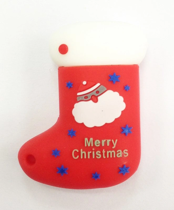 Xmas Gadgets Socks Merry Christmas USB Flash Drive Promotion Gift