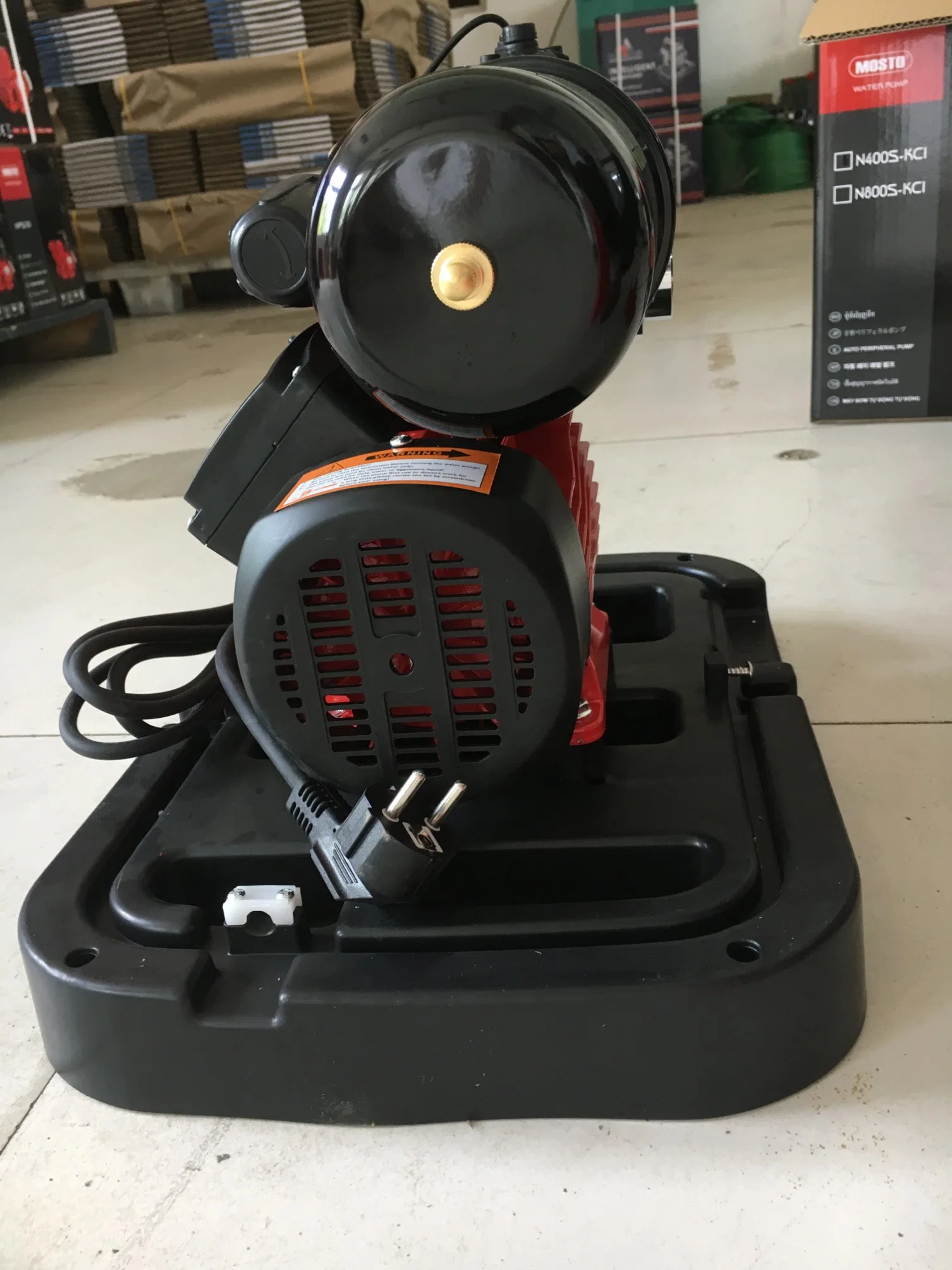 Automatic Intelligent Water Pump with Tank