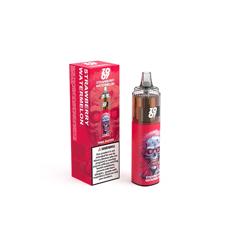 Zooy Tornado 7000 puffs recharger batterie contrôle du débit d'air Vape jetable Dispositif en gros Puff 7K vaper Pen Randm E cigarette in Nouvelle personnalisation du stock