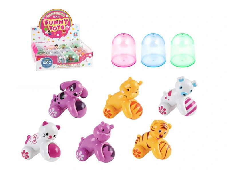 Promotion Gift Kids Mini Wind up Toys with Capsule