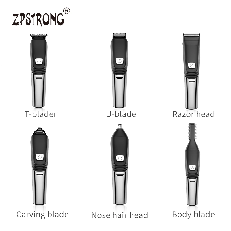 6 in 1 Electric Hair Clipper Barber Trimmer Razor Shaver Beard Men Shaving Machine Cutting Nose Hair Trimmer