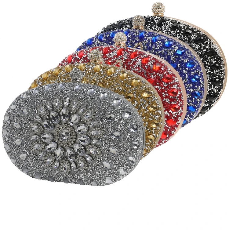 New Sunflower Diamond Encrusted Evening Bag