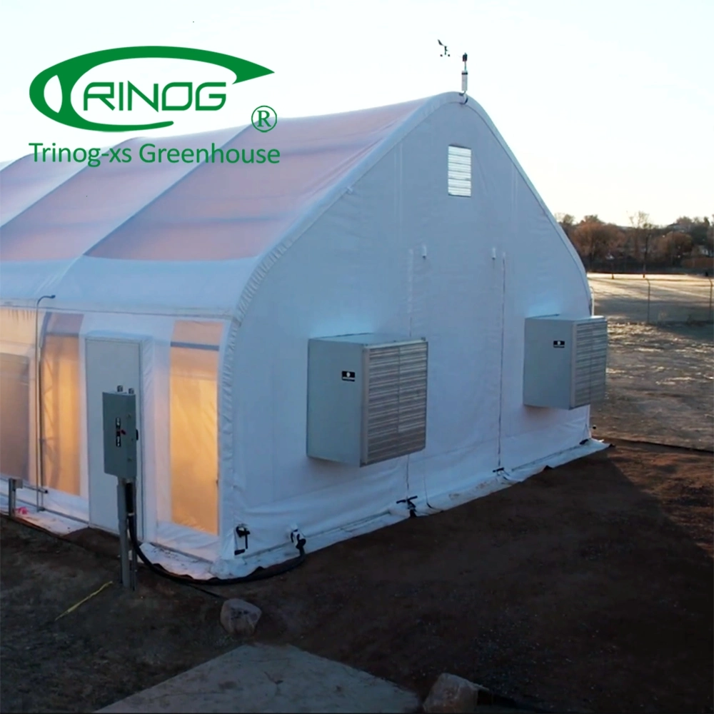 Trinog Greenhouse Snow load strong blackout light deprivation greenhouse for medical herb plant