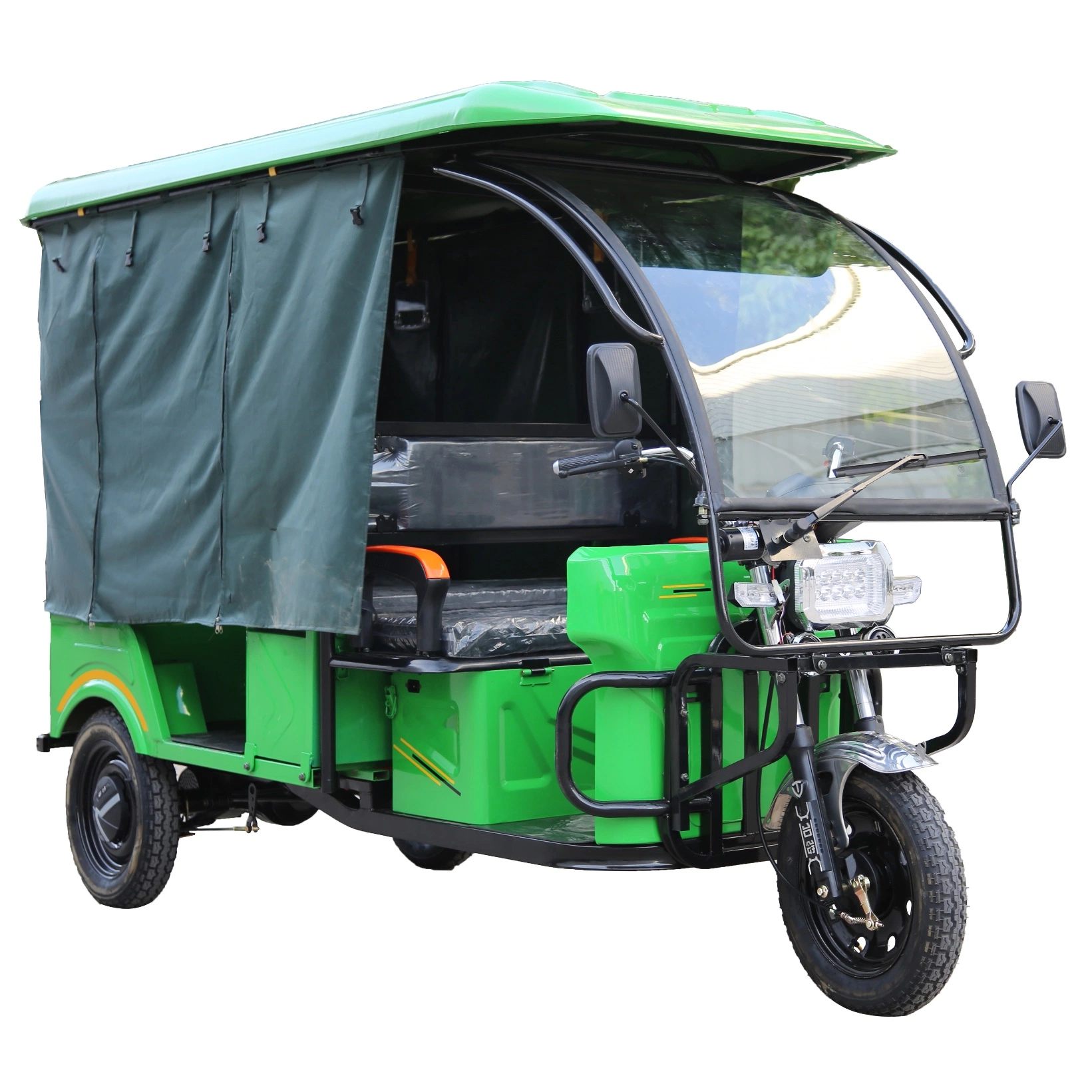 60V800W Passenger 3 Wheeler Auto Rickshaw