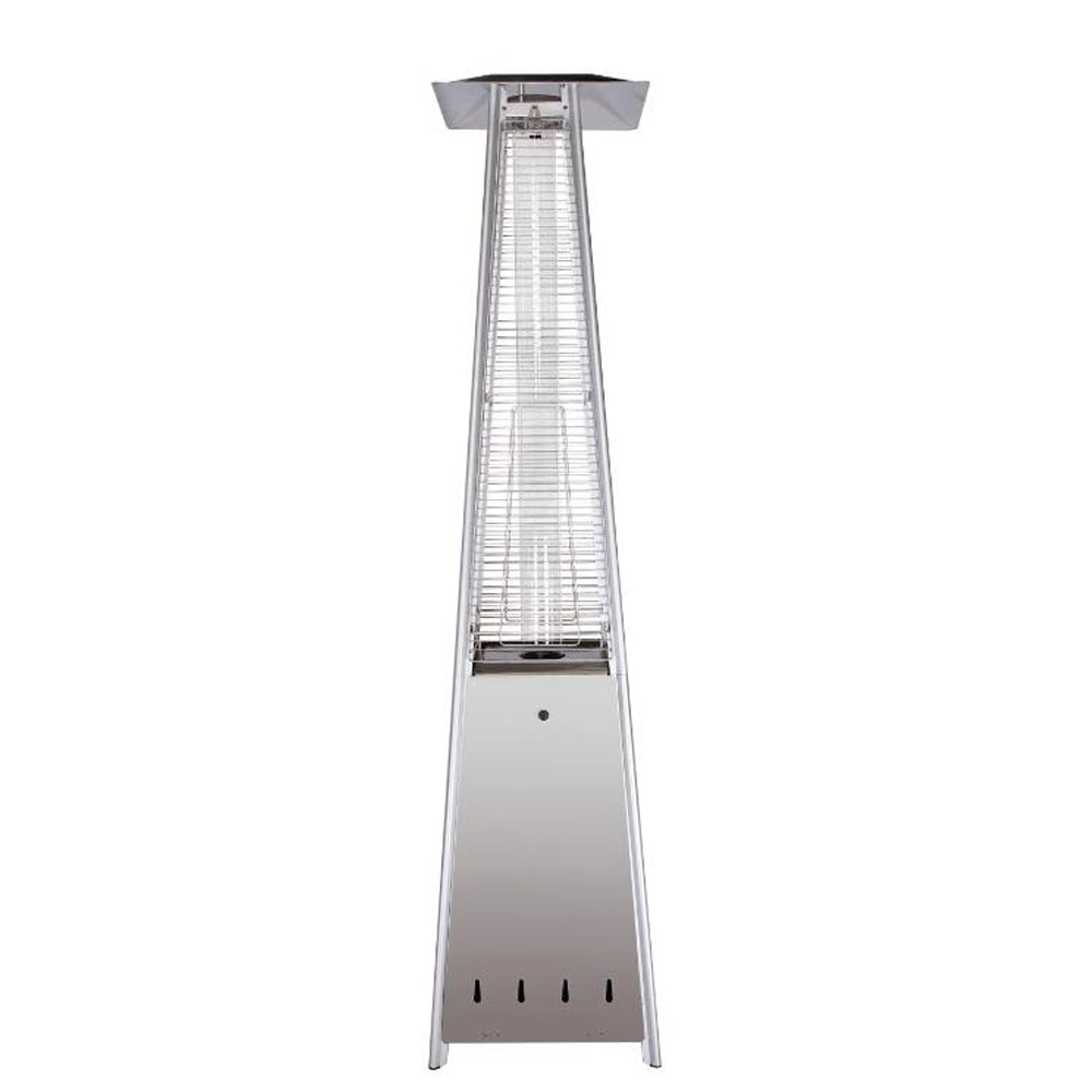 Manual Operated Temperature Adjustable Standing Patio Square Porch Heater